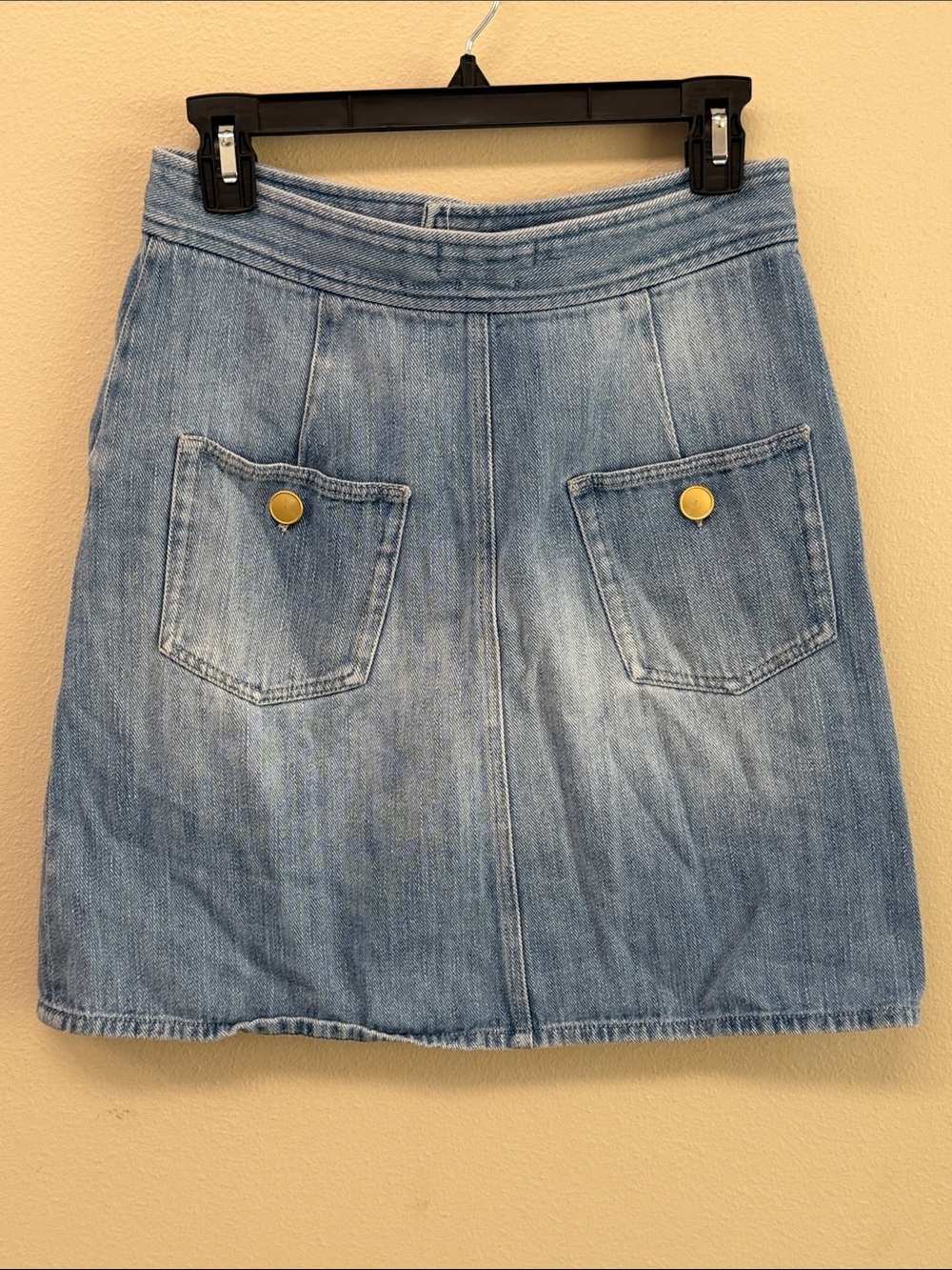 Isabel Marat Etoile Jean Skirt Women’s Sz2/4 FLAW - Picture 3 of 4